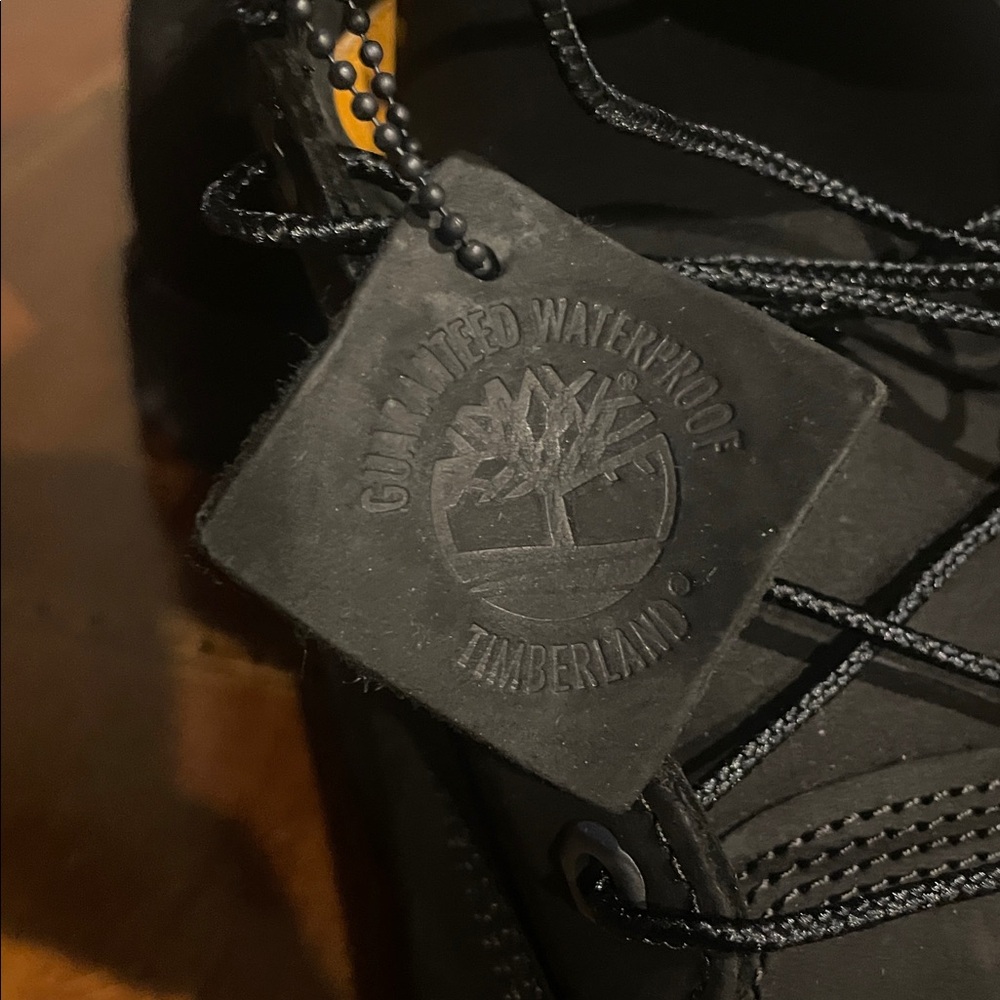 Timberland Premium 6 In Lace Waterproof Black- Men’s 8 JB - Picture 5 of 5